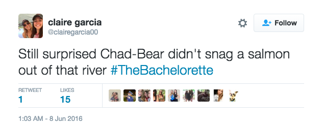 Chad bachelorette twitter