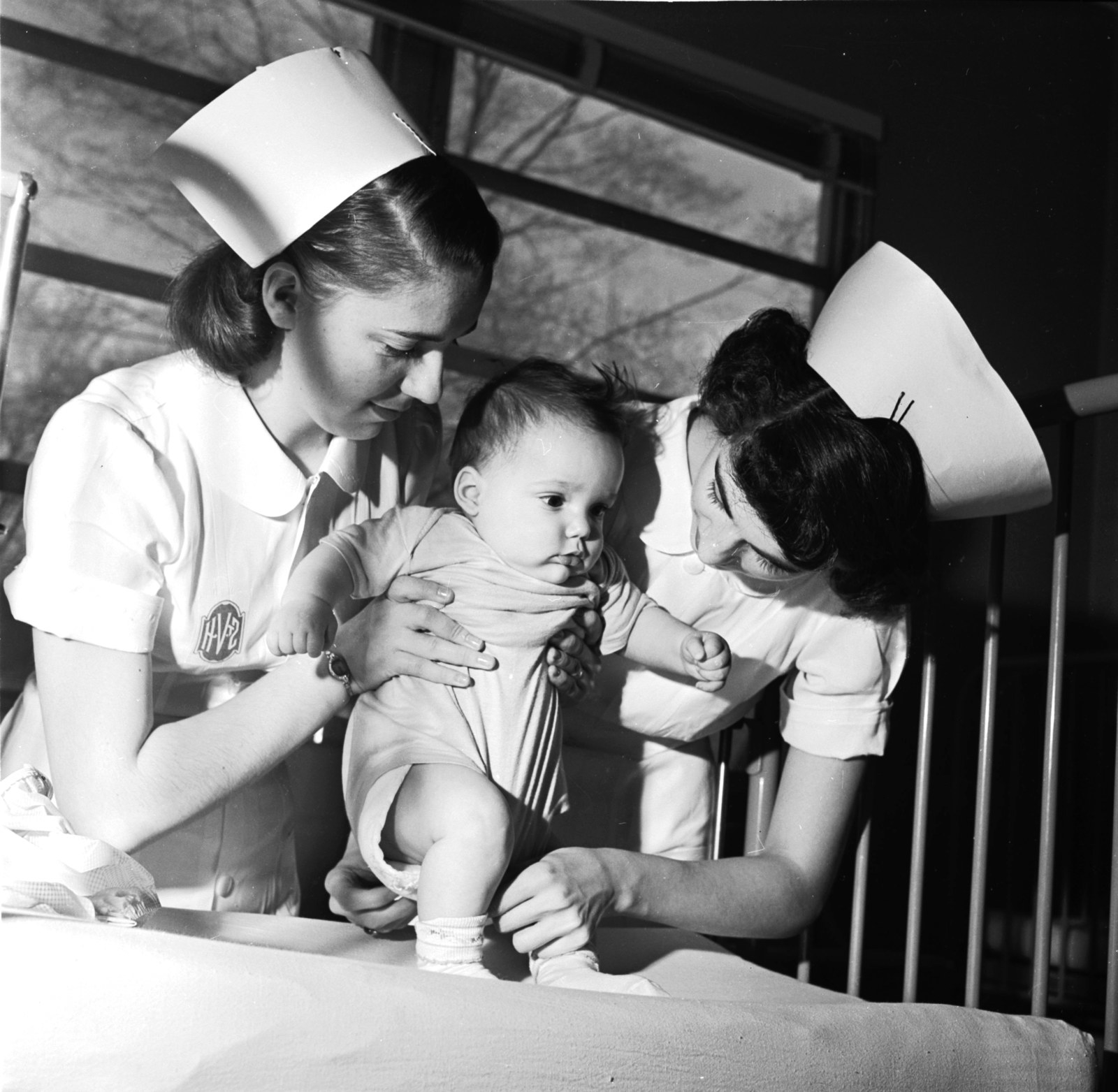Vintage Photograph Of A Nurse 