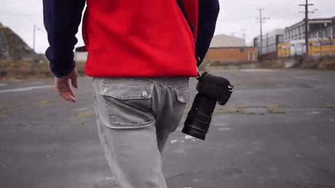Straps get the job done, but they can make your camera swing around when you're moving. And they just get in the way when you take your camera off. Cases are no different. They're bulky and end up being just one more thing to carry around.We should be able to carry less shit, and maintain the same access to our cameras.