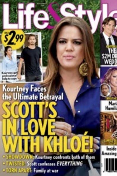 Scott Disick Mocked A Tabloid For Saying Khloe Might Be Having His Baby