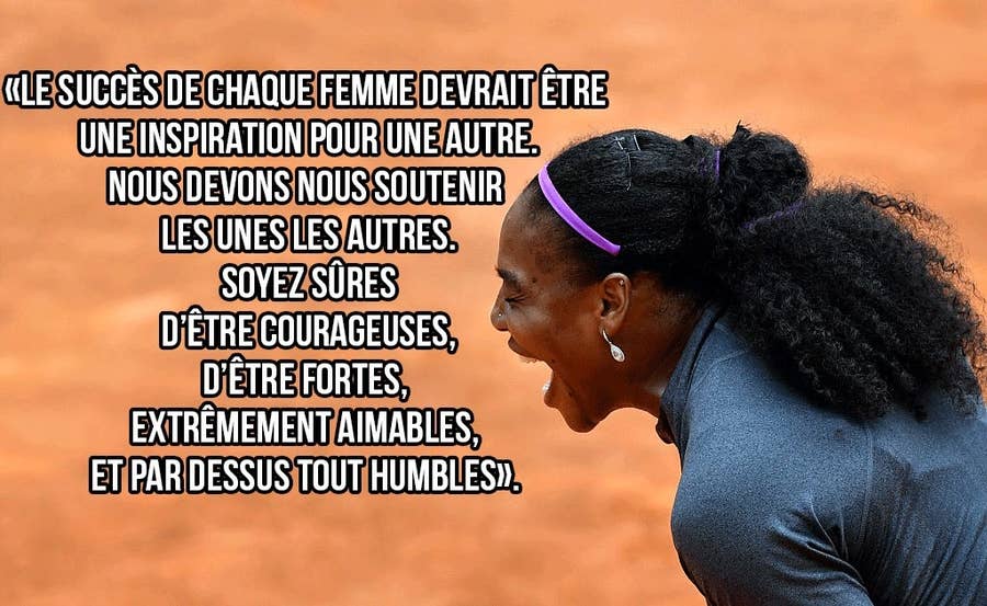 10 Citations De Serena Williams En Poster Pour Votre Salon