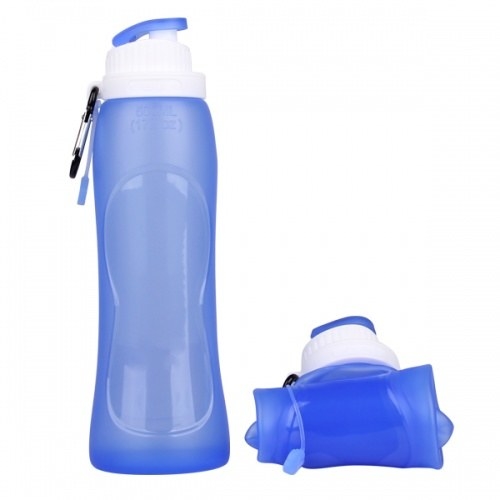 A reusable bottle that you can fold up once you've tanked all the water.