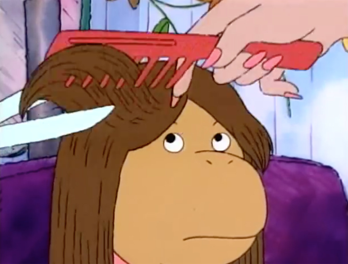 "Just a trim" always turns into "but it's so damaged - just a few more inches."