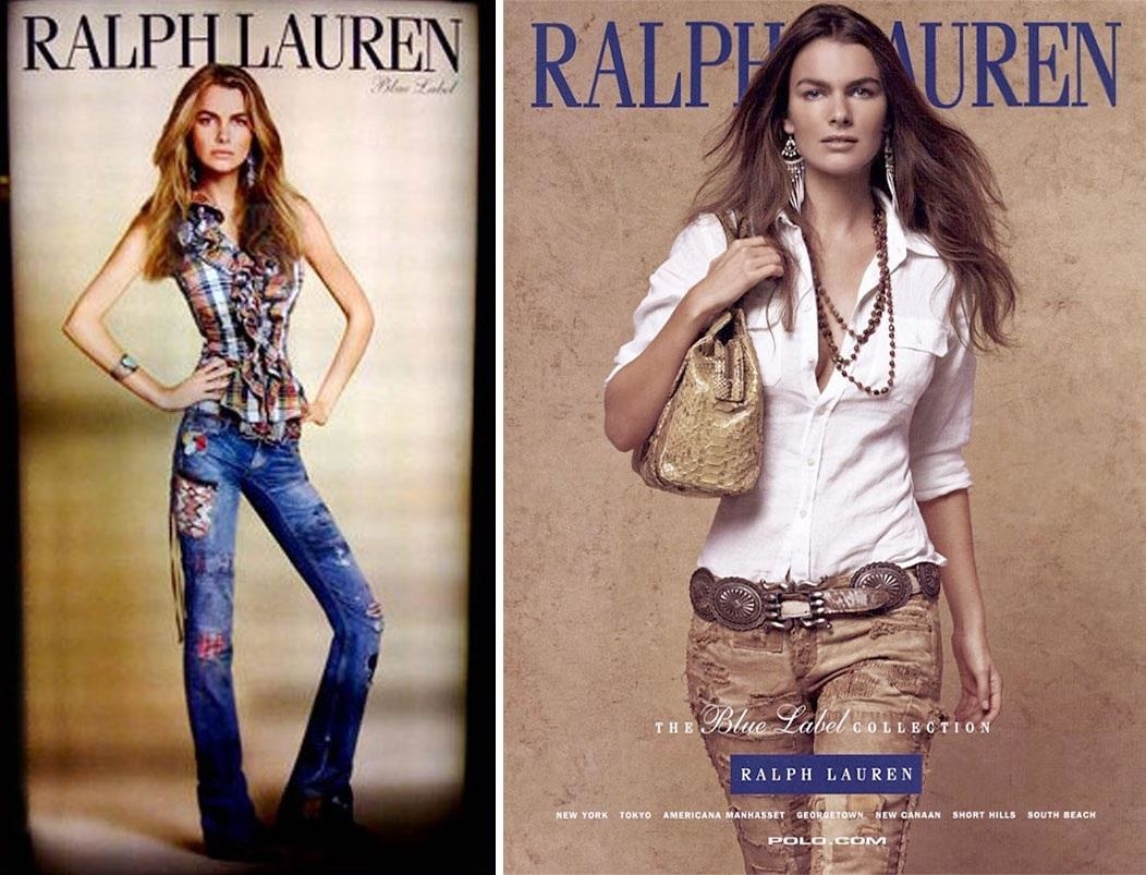 Ralph Lauren advertisement Filippa Hamilton