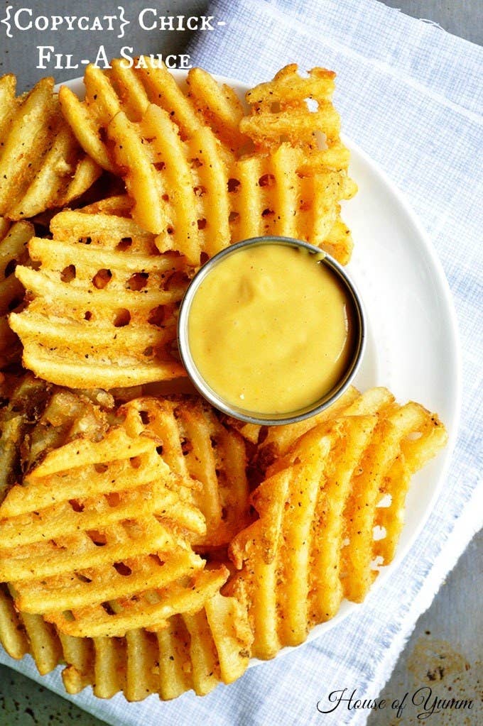 Goes with anything from waffles fries to... anything. Recipe here.