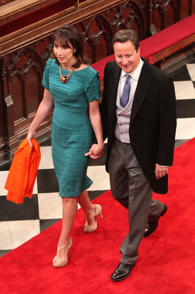 Who can forget the shoes he wore in 2011 to the royal wedding as a fresh-faced young prime minister?