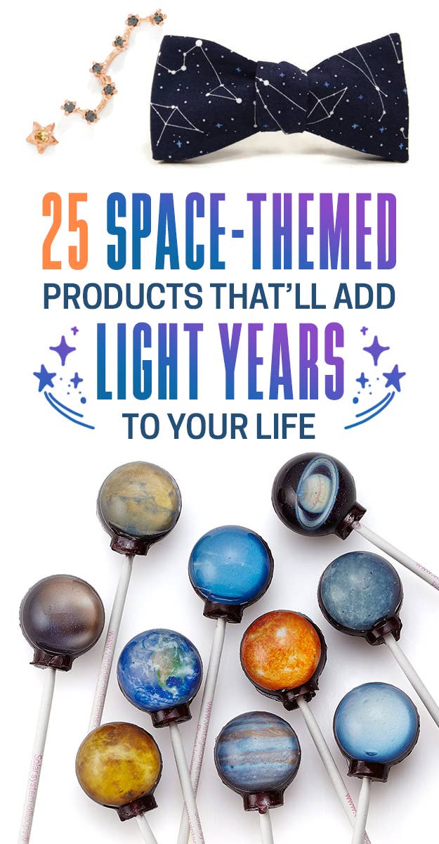 25 Space Themed Products For People With Their Heads In The