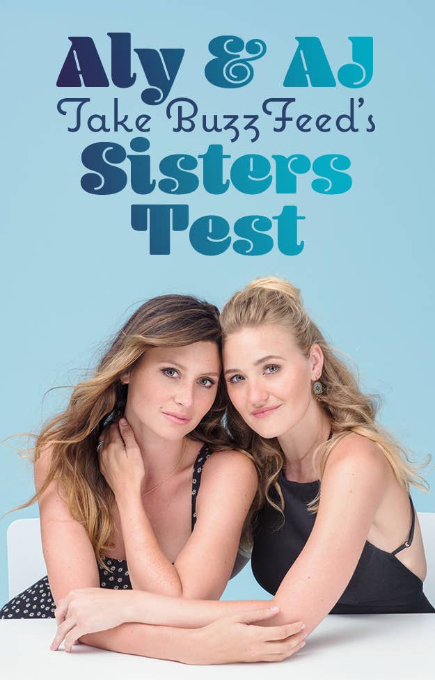 Aly & AJ Took A Sisters Test To See How Well They Know Each Other