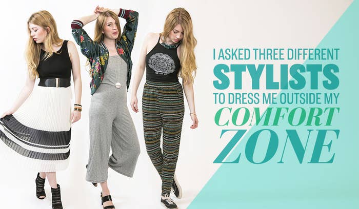 I Asked Three Different Stylists To Dress Me Outside My Comfort Zone