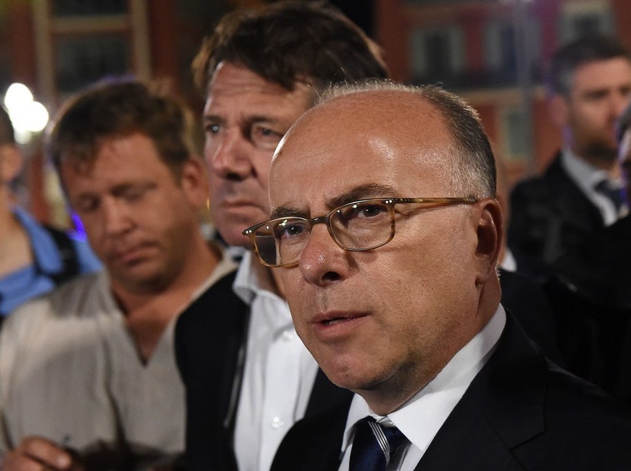 Interior minister Bernard Cazeneuve