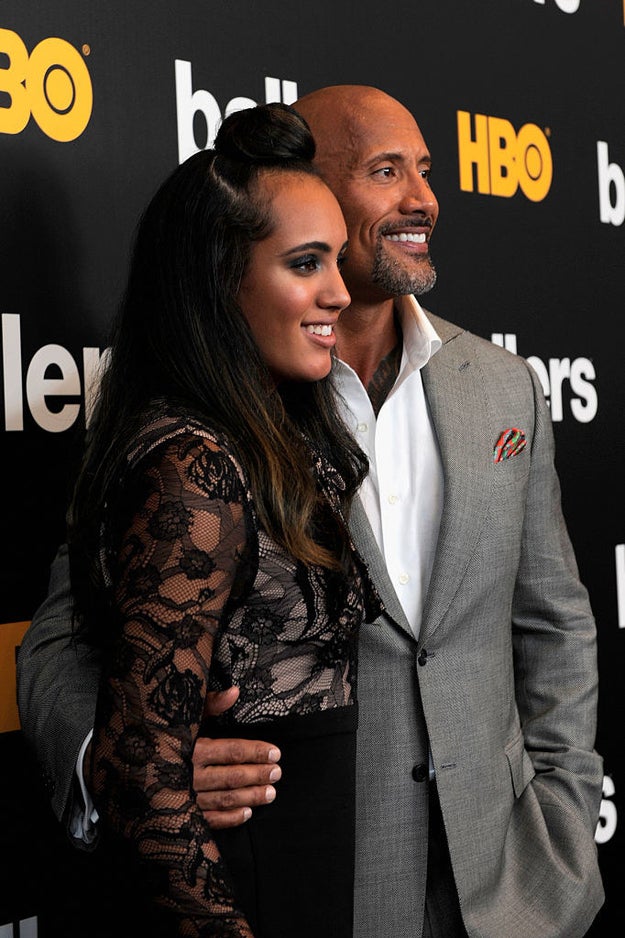 Like, clearly The Rock's smile was just cloned onto Simone to bring two perfect smiles to this earth.