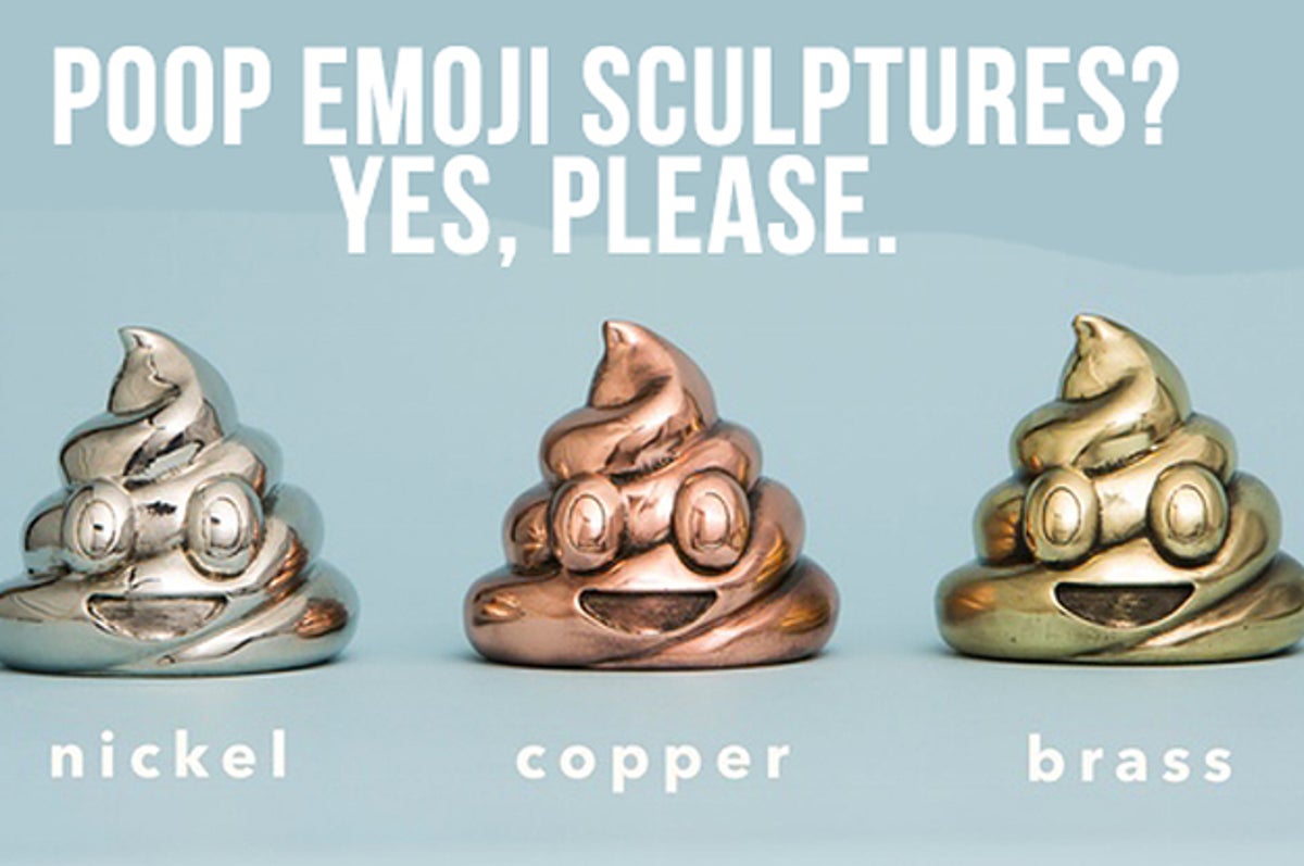 Please Buy Me These Glorious Poop Emoji Sculptures