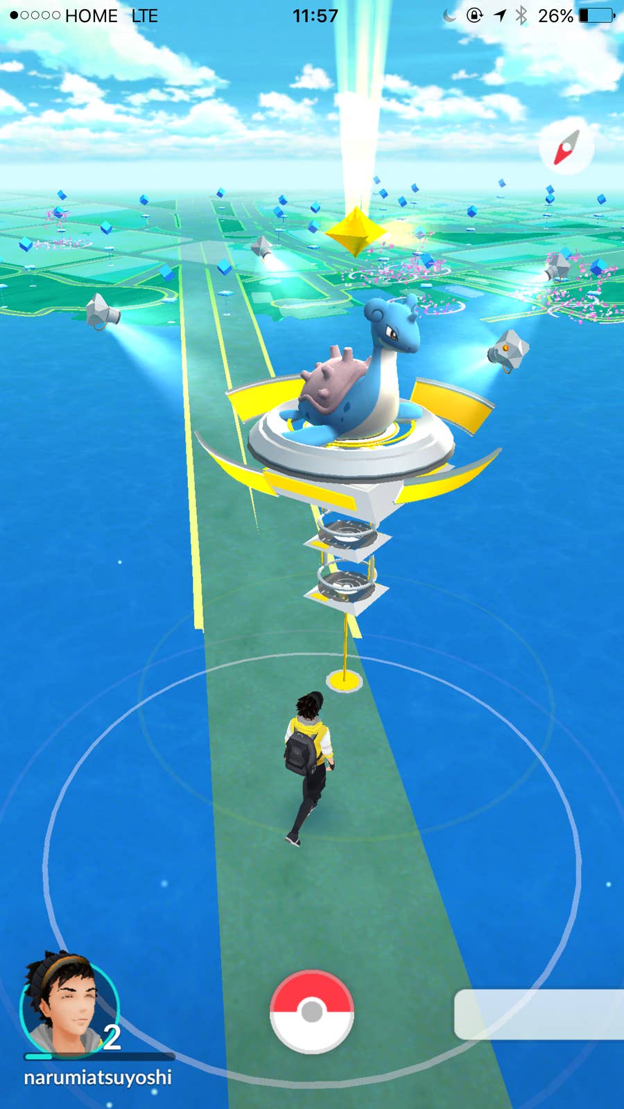 わざわざニューヨークまで行って ポケモンgo をやり込んだ男