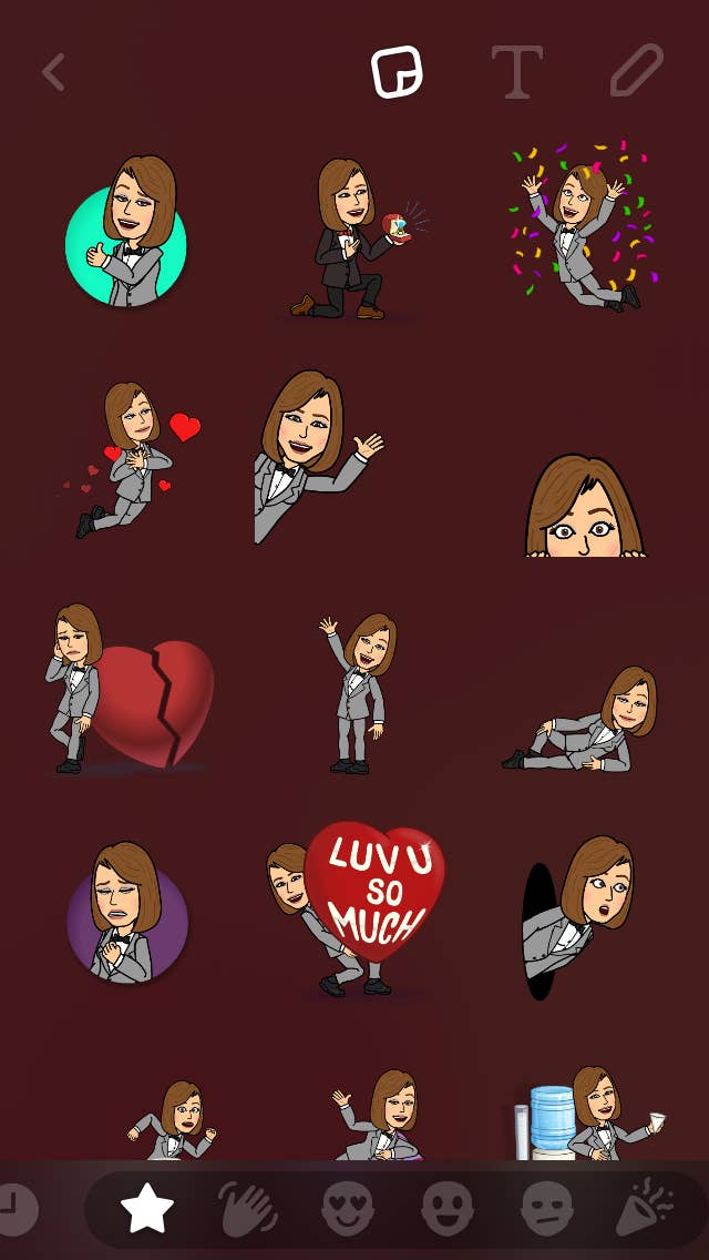 here s how to add bitmojis to your snapchat