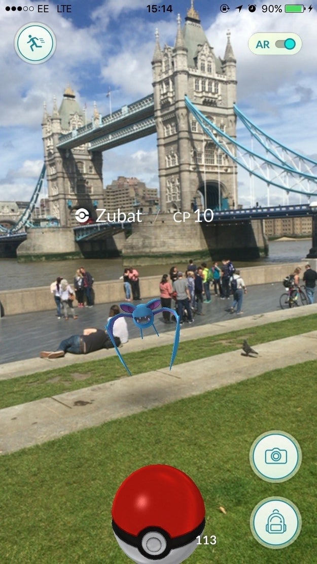 Zubat spends £45 on a tour of the Tower of London.