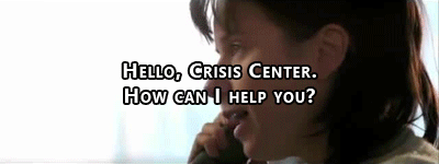 Sometimes you just need to talk to somebody immediately, and crisis prevention resources will connect you with trained counselors for free. "No crisis is too small," says Mallow. "If you're having a bad day and can't wait three weeks to make it to your appointment or can't afford one right now, give them a call." Calling 1-800-273-TALK (8255) will connect you with the crisis center in the Lifeline network closest to your location. If you'd prefer to text, you can message START to 741-741.