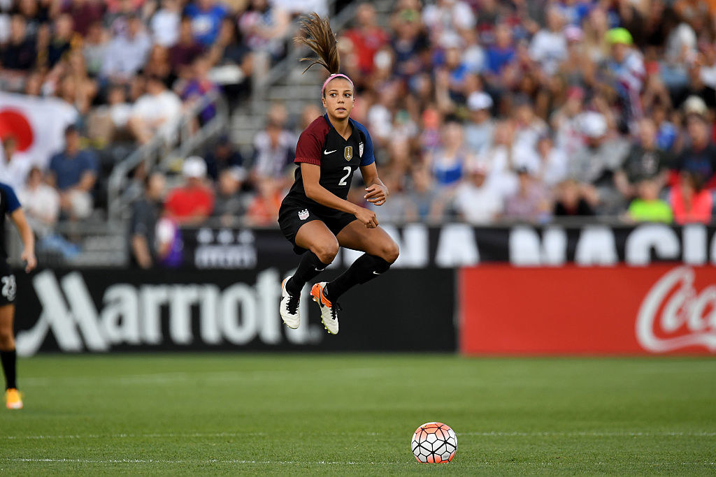 Mallory Pugh and Morgan Brian. (Instagram)  Female athletes, Olympics,  Women's soccer team