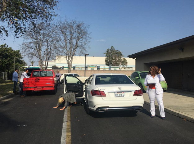 She passed her road test and got her driver's license!