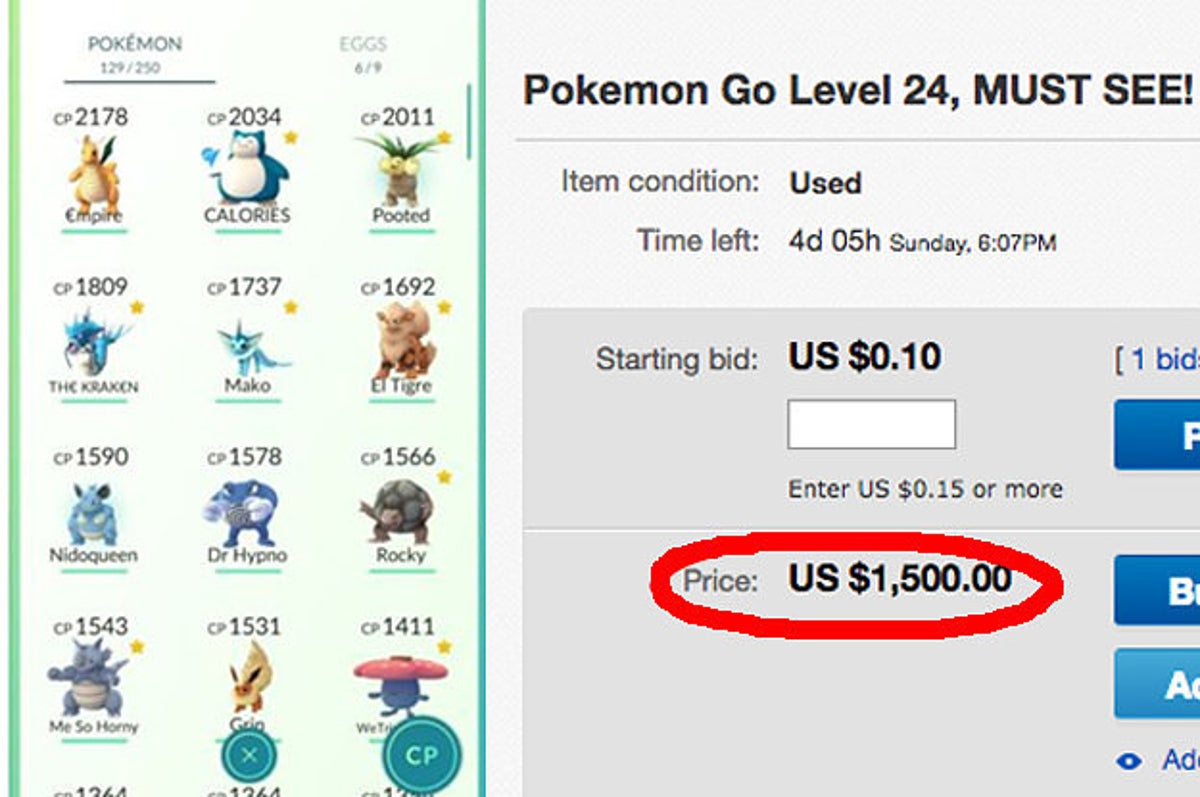 pokemon go account selling｜TikTok Search