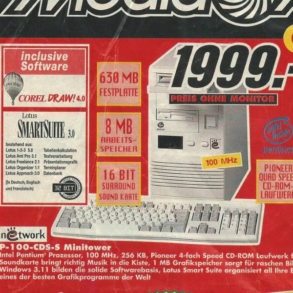 Dieser Media Markt Prospekt Aus Den 90ern Wird Dich So Nostalgisch