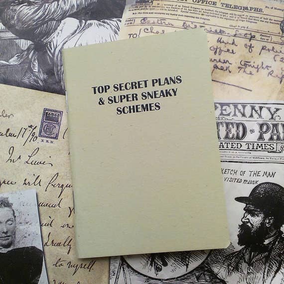 Sneaky schemes to take down stinky regimes.Get it from Naked Tile on Etsy for $6.