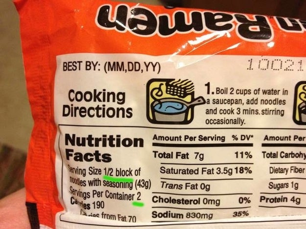 Ramen is for TWO PEOPLE (?!).