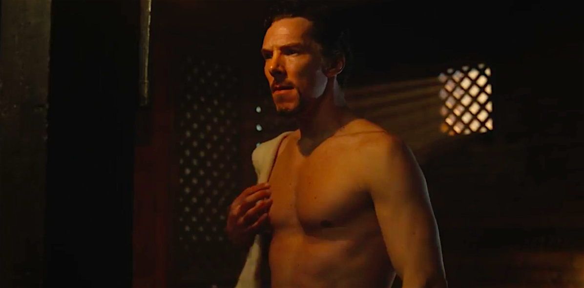 Yes, it was even more of a treat than shirtless Dr. Stephen Strange (Benedi...