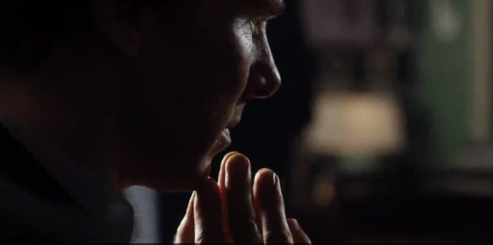 Sherlock is back, rocking some tortured stubble, and generally questioning everything.