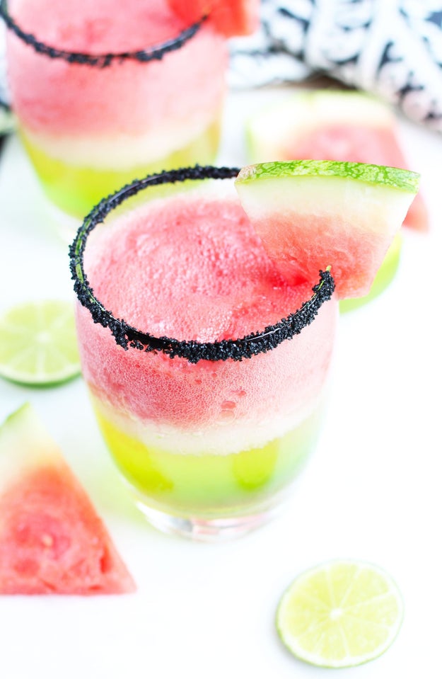 Skinny Watermelon Margaritas
