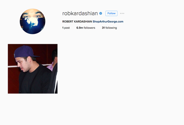 ...Rob Kardashian and Blac Chyna's relationship could be already over — that is, if Rob's Instagram is any indication. On Monday, Rob deleted all pics of Chyna from his Instagram account: