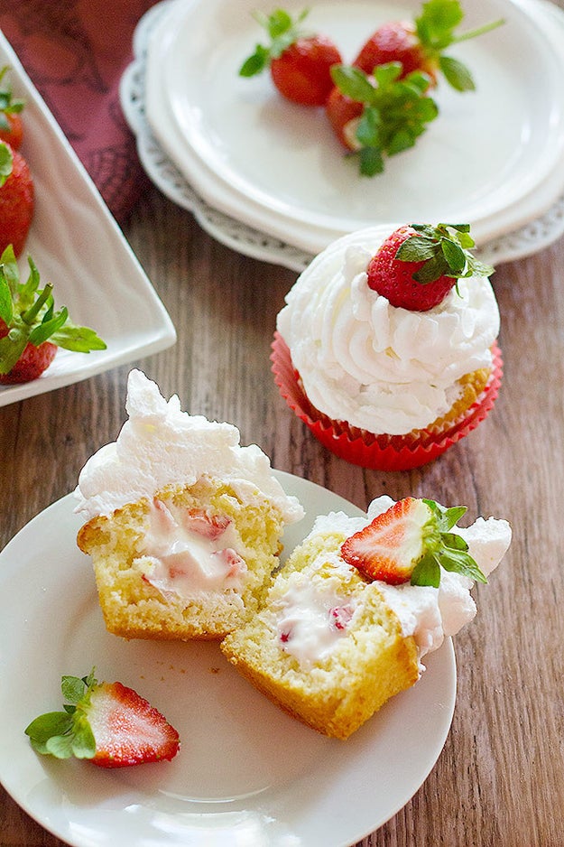 Strawberry Cheesecake Cupcakes