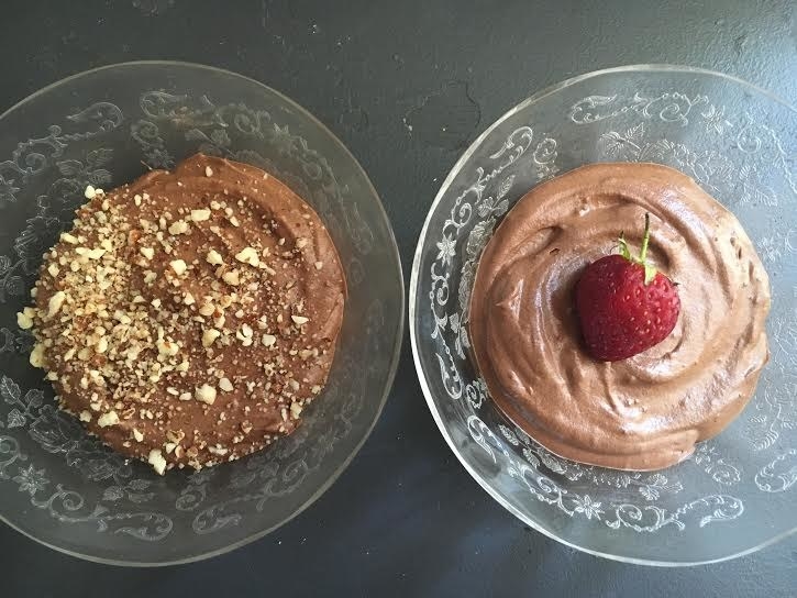 Just four ingredients for a vegan chocolate treat. (That ~doesn’t~ have avocado, BTW, for any of you avo haters.) I like mine topped with chopped nuts or fresh fruit, but this is where you can get creative. Get the recipe here.