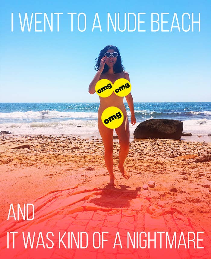 Nice Beach Boobs - I Went To A Nude Beach And Hated Every Minute Of It