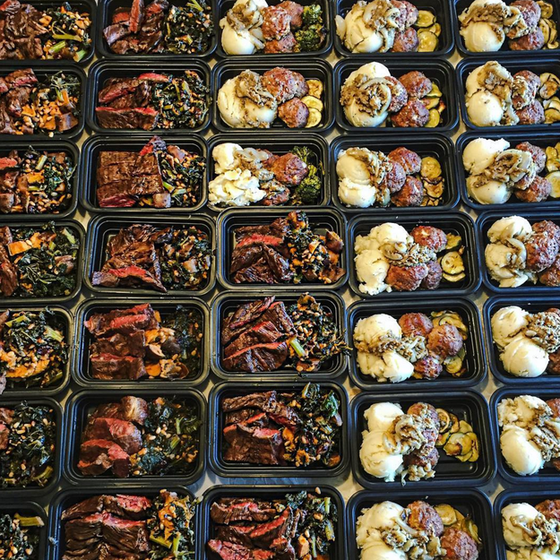 This insanely delicious table of food that's ~probably~ for more than one person.