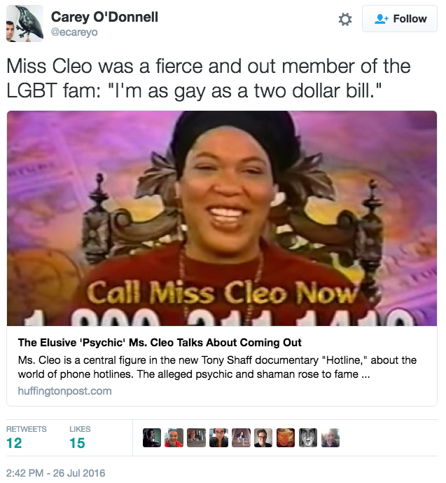 Miss Cleo Psychic Known For Her 90s Infomercials Dies At 53 