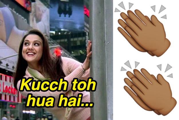Clapping twice on instinct if anybody ever sings the first few words of the "Kucch Toh Hua Hai" hook.