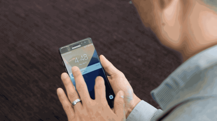 From the demo, this feature seemed p r e t t y impressive, if anything because it looked like a fantastic party trick. Have glasses? Don't worry – the feature is spectacle-friendly.If the iris scanner doesn't work, you can use the fingerprint scanner or enter a passcode as a back up.