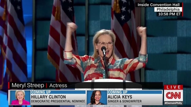 DNC: Meryl Streep