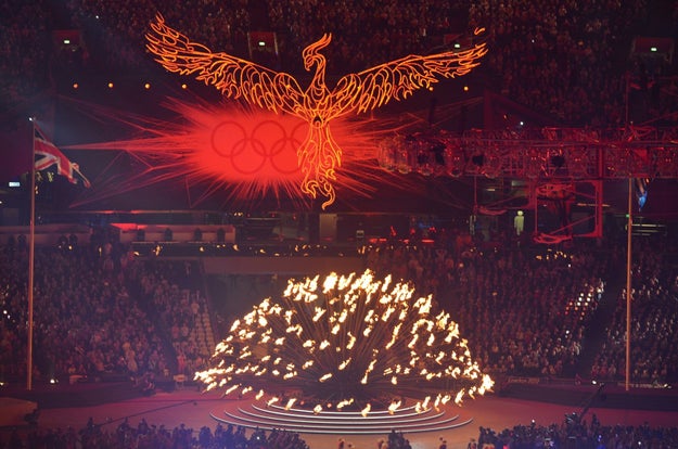 So, let's rewind to 2012. It was the summer Olympics in London, and a phoenix presided over all.