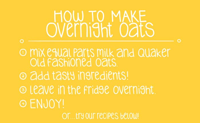 11 Overnight Oats Recipes Your Kid Will Love