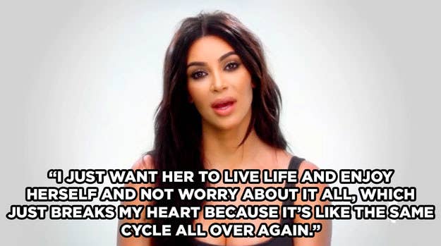 Kim Kardashian Is Worried That Khloé Is Repeating The 