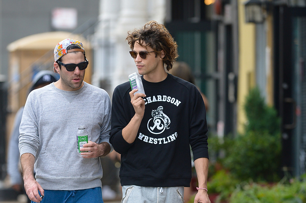 Zachary Quinto And Miles McMillan Are The Cutest Dog-Walking Couple Of ...