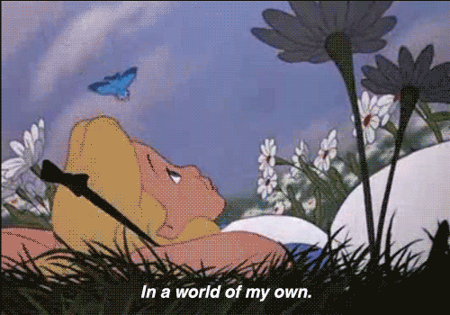 "In a World of My Own"