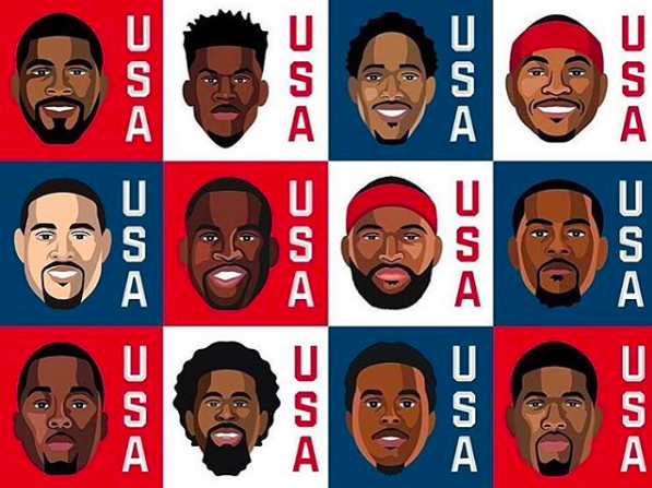 The US Men's Basketball team has been gearing up for the Rio Olympics.