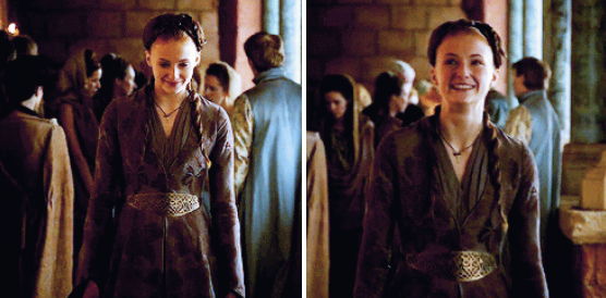 Yet she couldn't help but laugh that she was free of Joffrey: