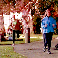 RUNNER'S HIGH!!!!! People stare at you like you're crazy when you run by them grinning, but haters gonna hate