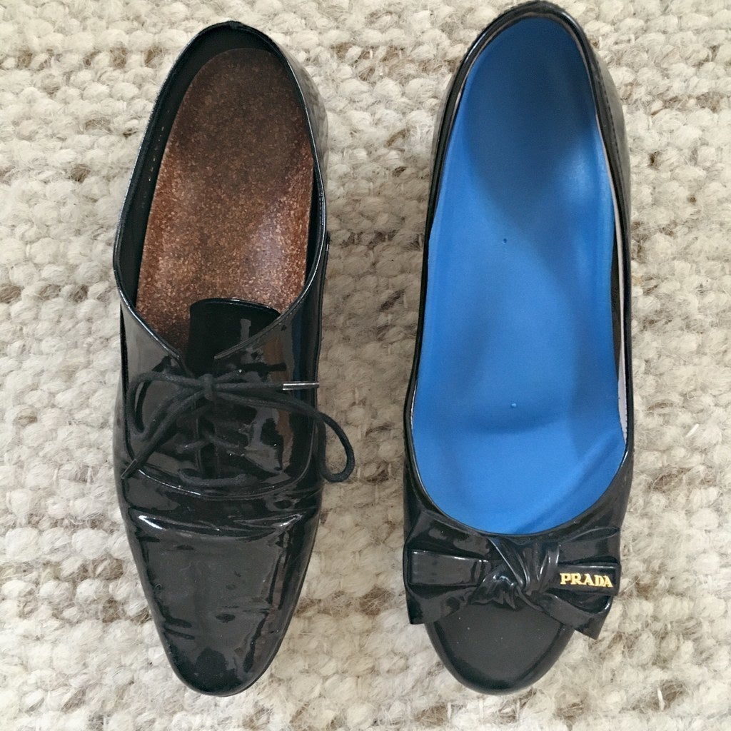 The insoles work in both pairs of my other favorite flats.