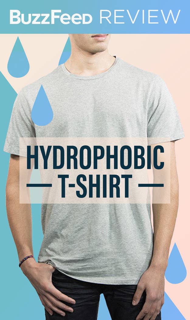 I Wore A Liquid-Proof T-Shirt For A Week And This Is What Happened
