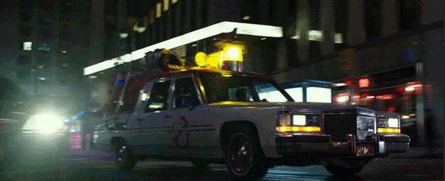 BTW, this time, the Ecto-1 is based on a hearse... Appropriately morbid, no?