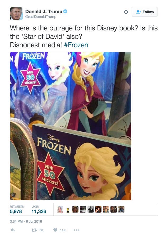 People Roasted Trump After He Tweeted A "Frozen" Coloring Book People Roasted Trump After He Tweeted A "Frozen" Coloring Book
